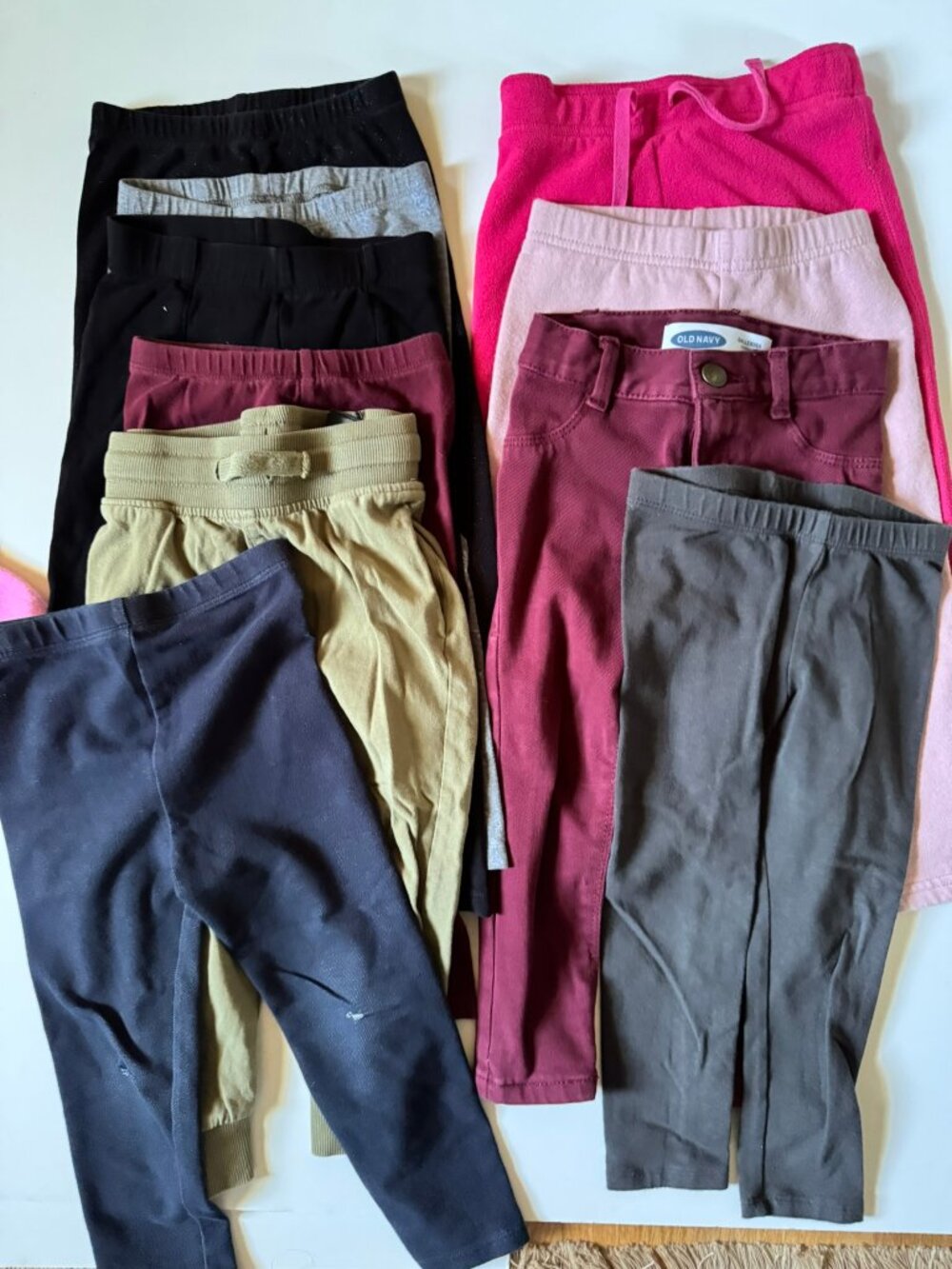 3T Girls Pants Leggings Clothing Bundle